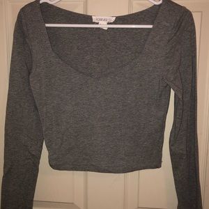 Forever 21 Cropped Long Sleeve